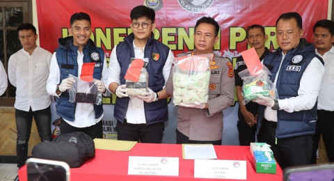 Polresta Jambi Ringkus Sindikat Narkoba Antarprovinsi, Sita 2 Kg Sabu dan Ribuan Ekstasi